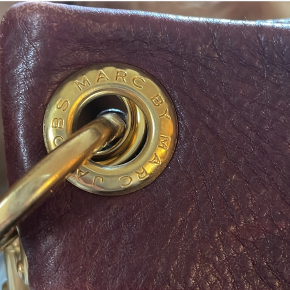 Marc Jacobs Q Hillier Hobo Leather Bag - Picture 7 of 13